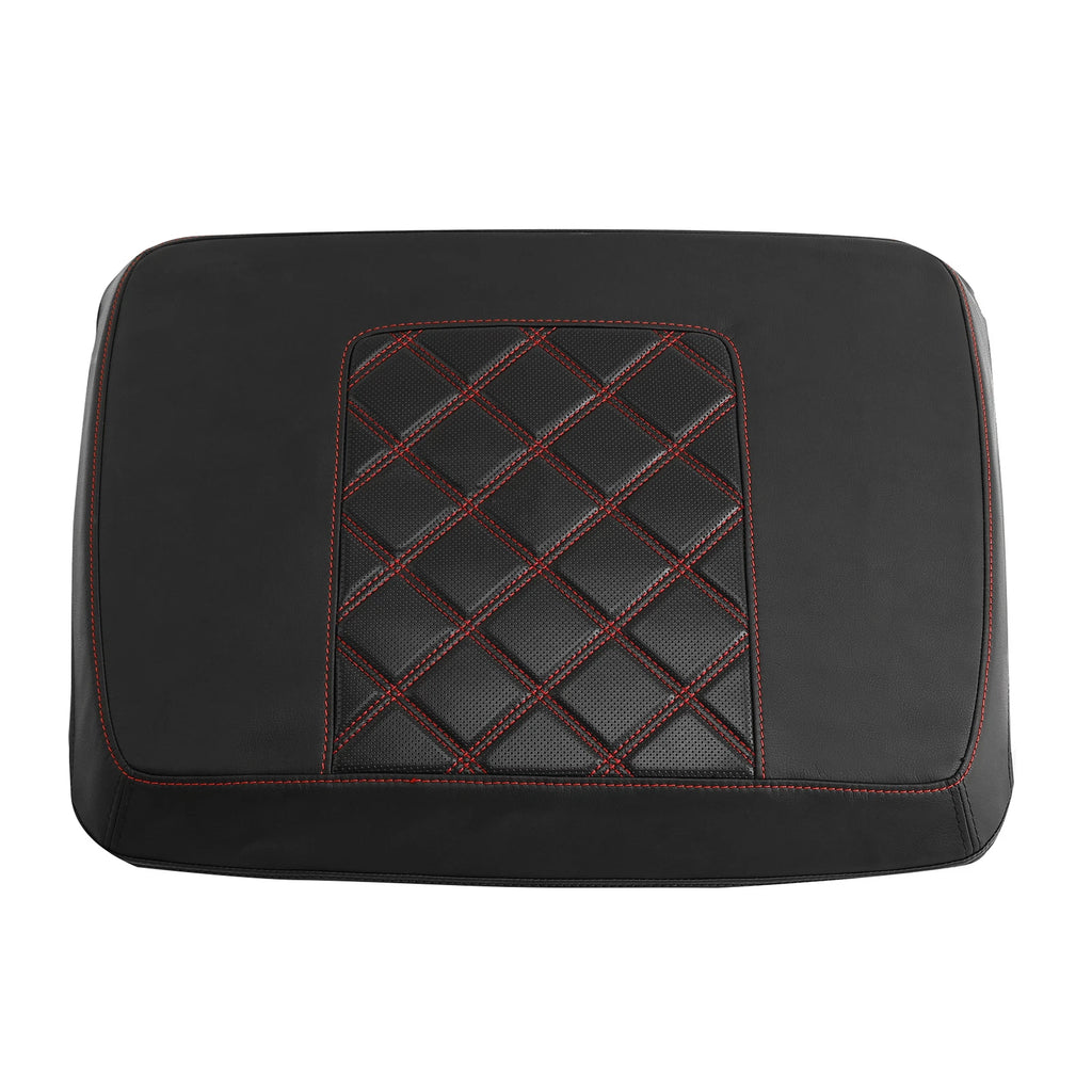 Trunk Lid Cover for Harley Touring Road Glide (2014–2024) Black Red