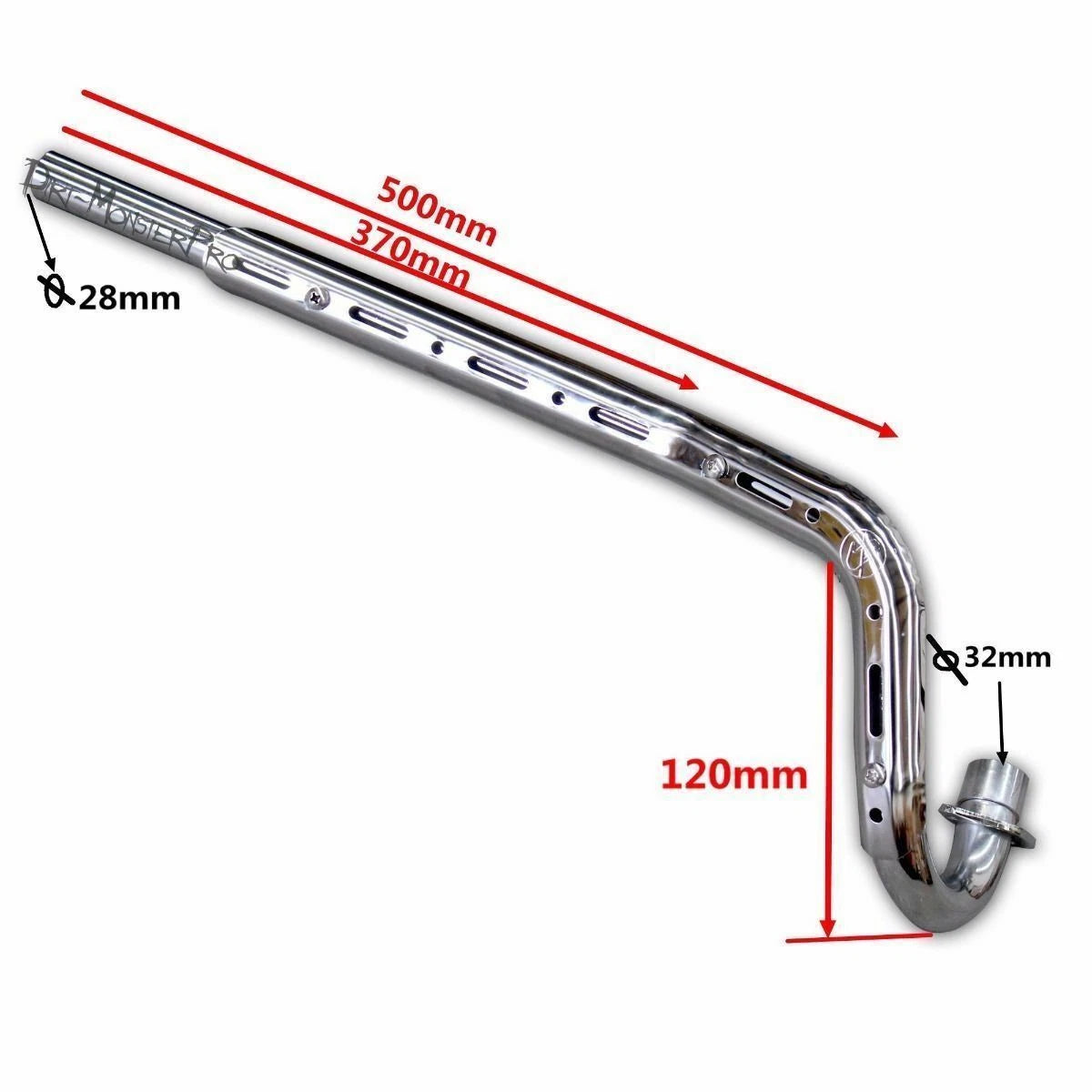 Exhaust Pipe Muffler for Thumpstar 70/110/125cc (PIT PRO)