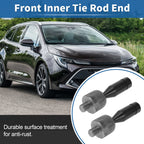 2X Front Inner Tie Rod End Links for Toyota Tacoma (1995–2004) No.EV433