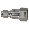 M22 14mm Female to 3/8" Quick Connect Swivel Plug Adapter for Pressure Washer