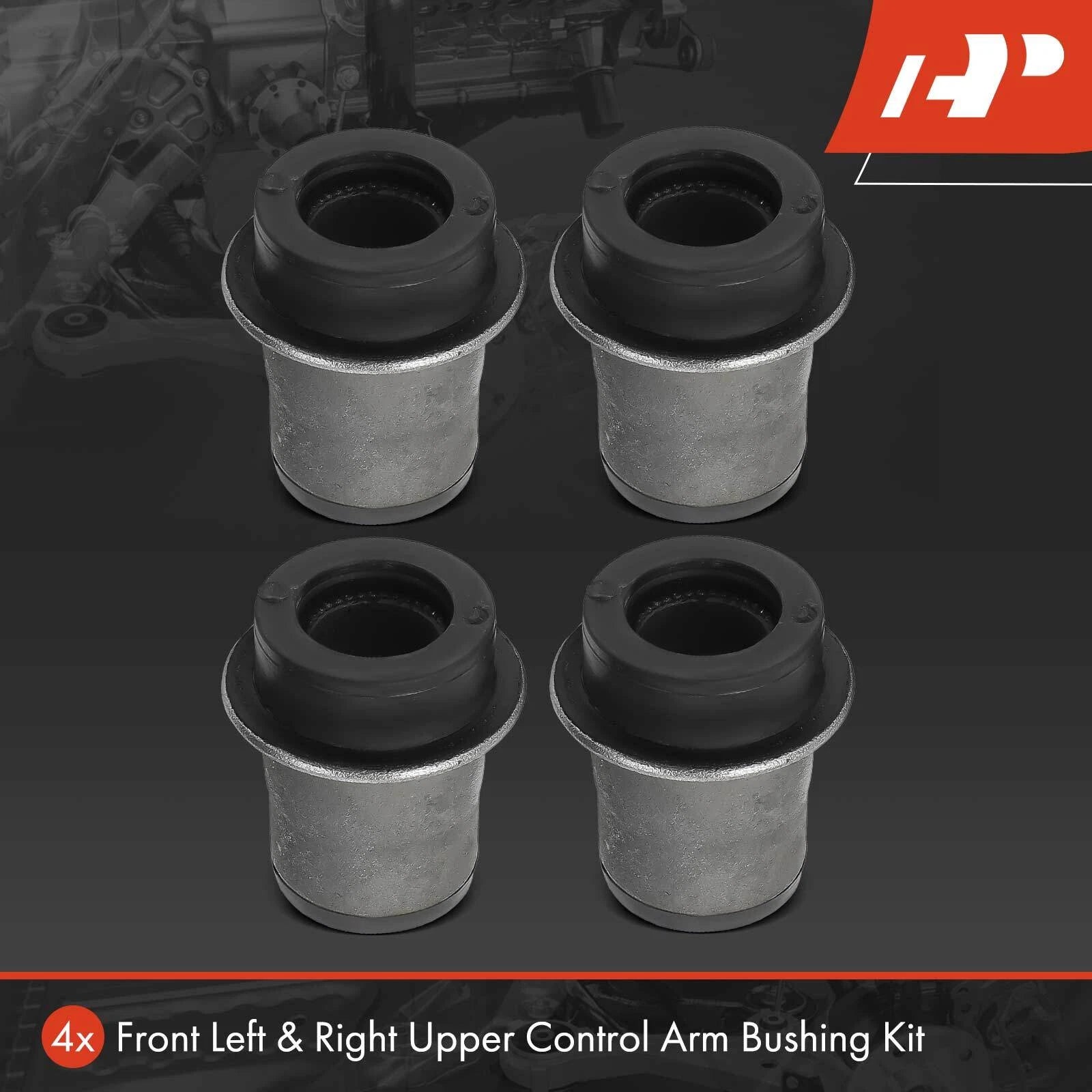 Set of 4 Front Upper Control Arm Bushings for Chevy Silverado 2500HD