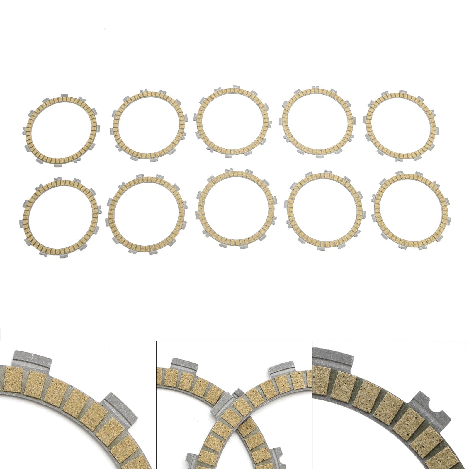 Clutch Friction Plate Kit for Yamaha YZF R1 R1M (2015–2025)