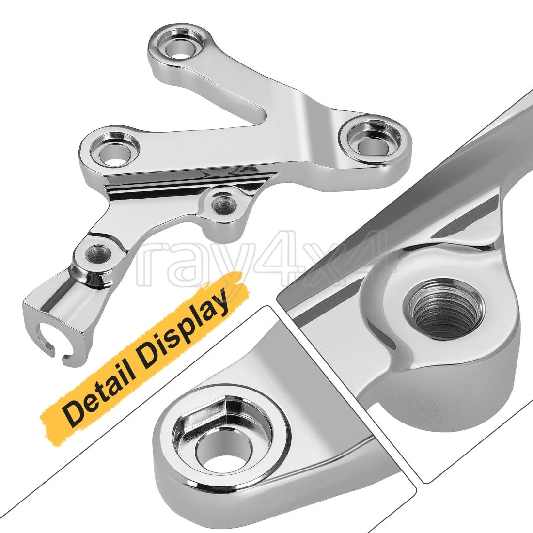 Right Foot Peg Bracket for Kawasaki Ninja ZX-6R (1998–2002), ZX-9R (1998–2003), ZZR600 (2005–2008)