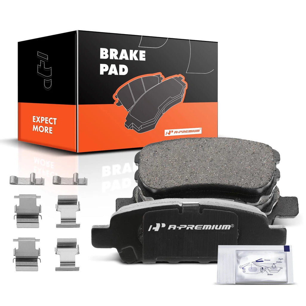 Set of 4 Rear Ceramic Brake Pads for Chrysler Outlander (2005–2006)