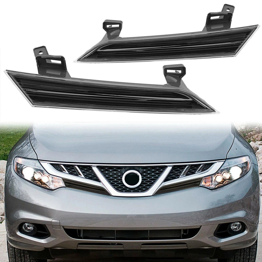 2Pcs Reflector Headlight Panel for Nissan Murano (2009–2014)