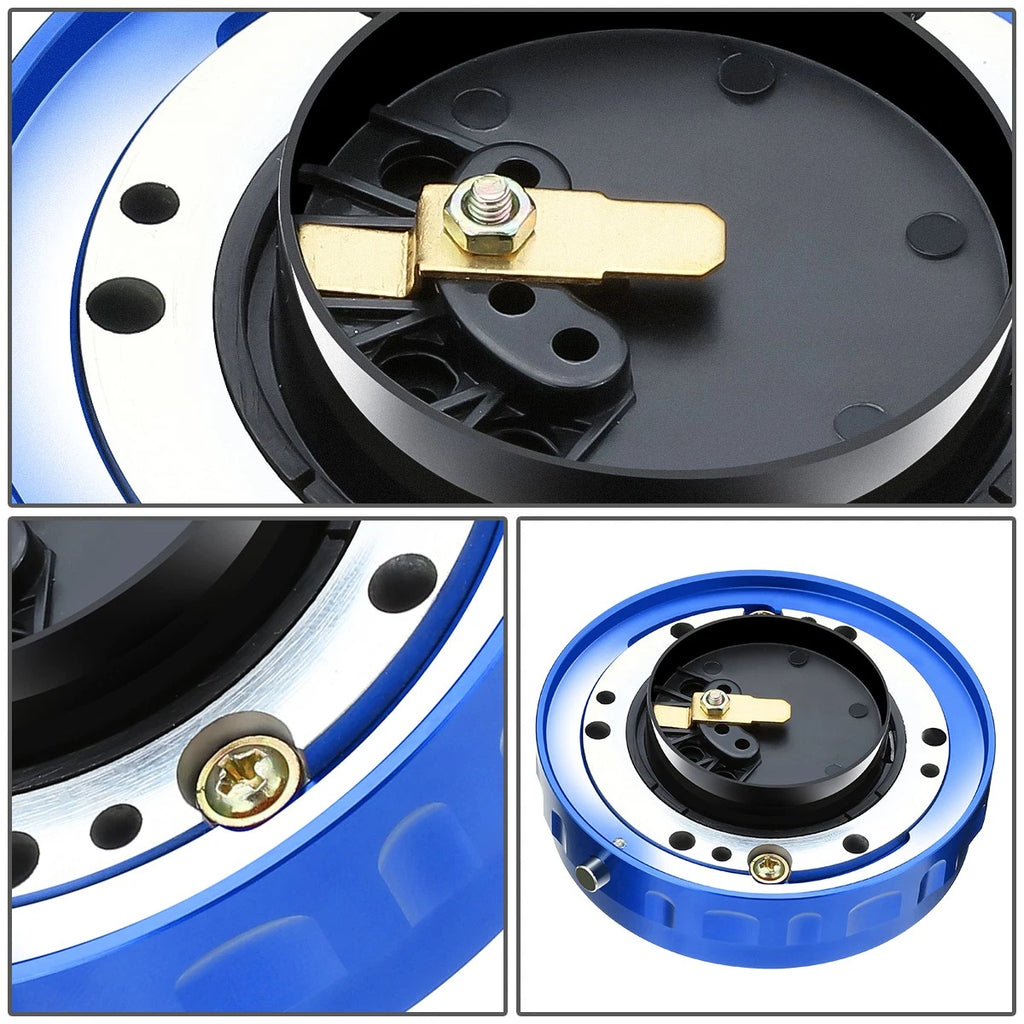 Steering Wheel Quick Release Hub Adapter Kit for Universal Vehicles (J2)