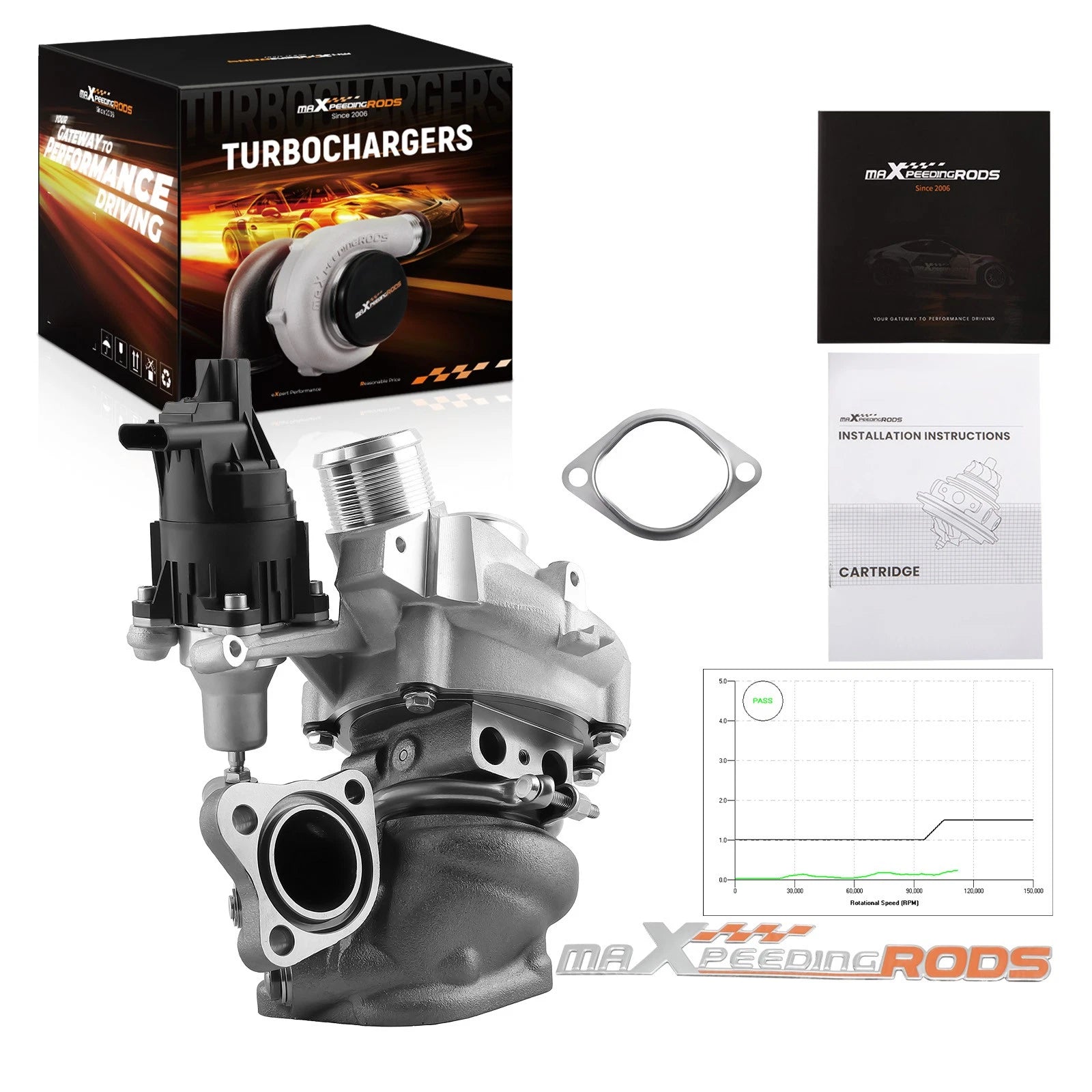 K03 Billet Turbo for Ford F-150, Expedition, Lincoln Navigator (2018–2021)