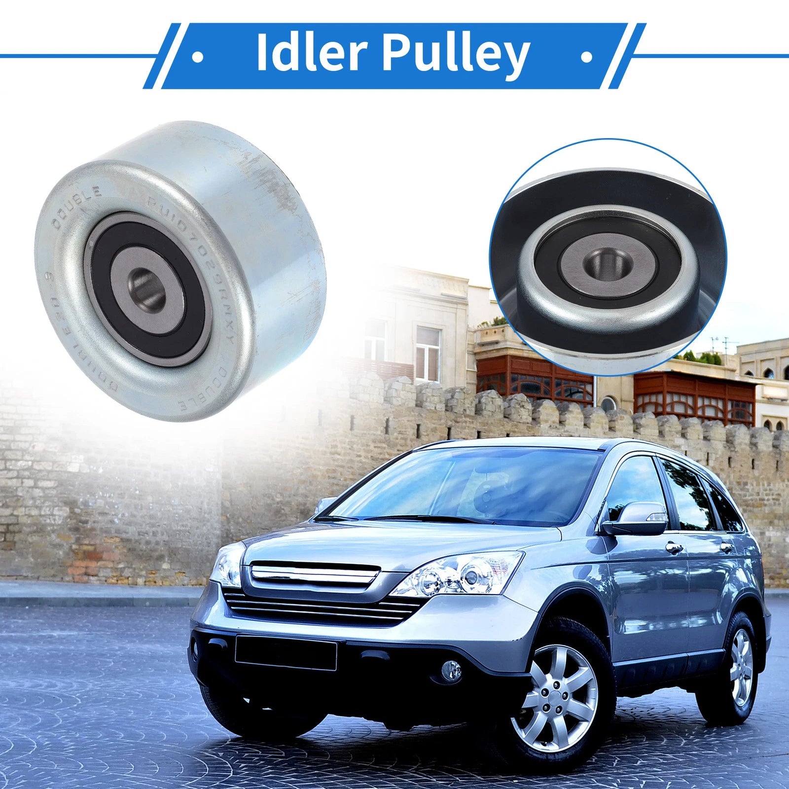 Drive Belt Idler Pulley for Toyota 4Runner (2003–2009) No. 1660331030/1660331010