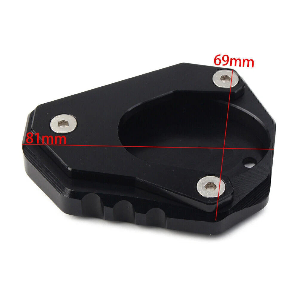 Kickstand Side Stand Enlarger Plate for Kawasaki Ninja 400 Versys 650 KLX 250