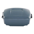 King Trunk for Harley CVO Street Road Glide (2014–2025) Sharkskin Blue Firestorm