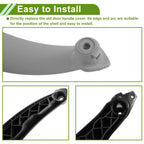 Door Panel Handle Pull Trim Cover for BMW X5 E70 (2007 - 2013) Gray Black