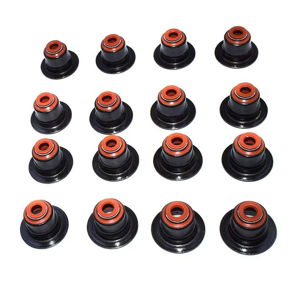 16 x Valve Stem Seal Kit for BMW E60 E63 E65 E70 F02 F10 (2001-2016)