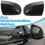 Pair Rear View Mirror Cover Shell for Ford Focus (2012–2018) Carbon Fiber
