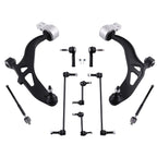 10x Front Lower Control Arms Kit and Rear Sway Bar Links for 2011–2019 Ford Explorer