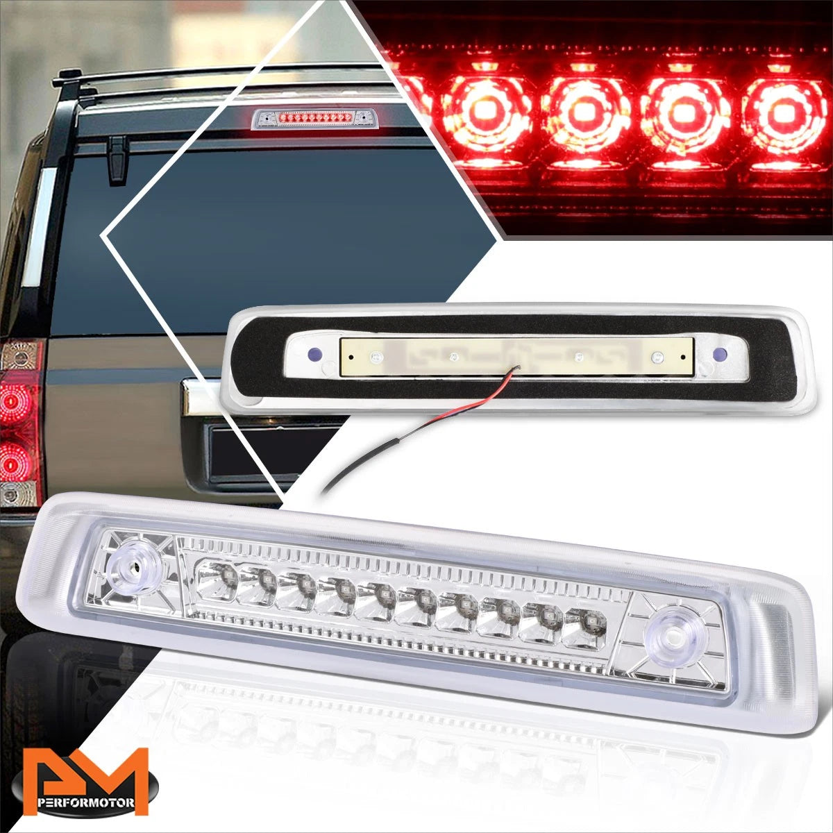 Powered Heated Side Rear View Door Mirror for Jeep Compass (2007–2010)
