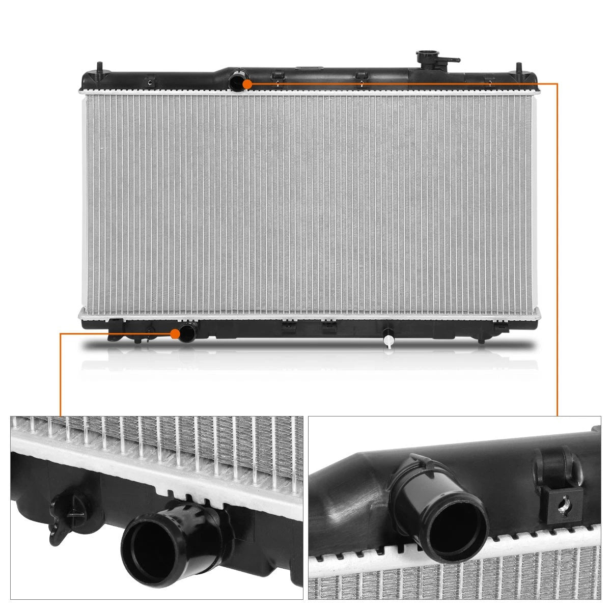 Full Aluminum Core Radiator for Acura TLX 3.5L (2015–2020) DPI-13516