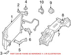 Radiator Insulator for Jeep Commander, Gladiator, Liberty, Wrangler JK (2007–2021)