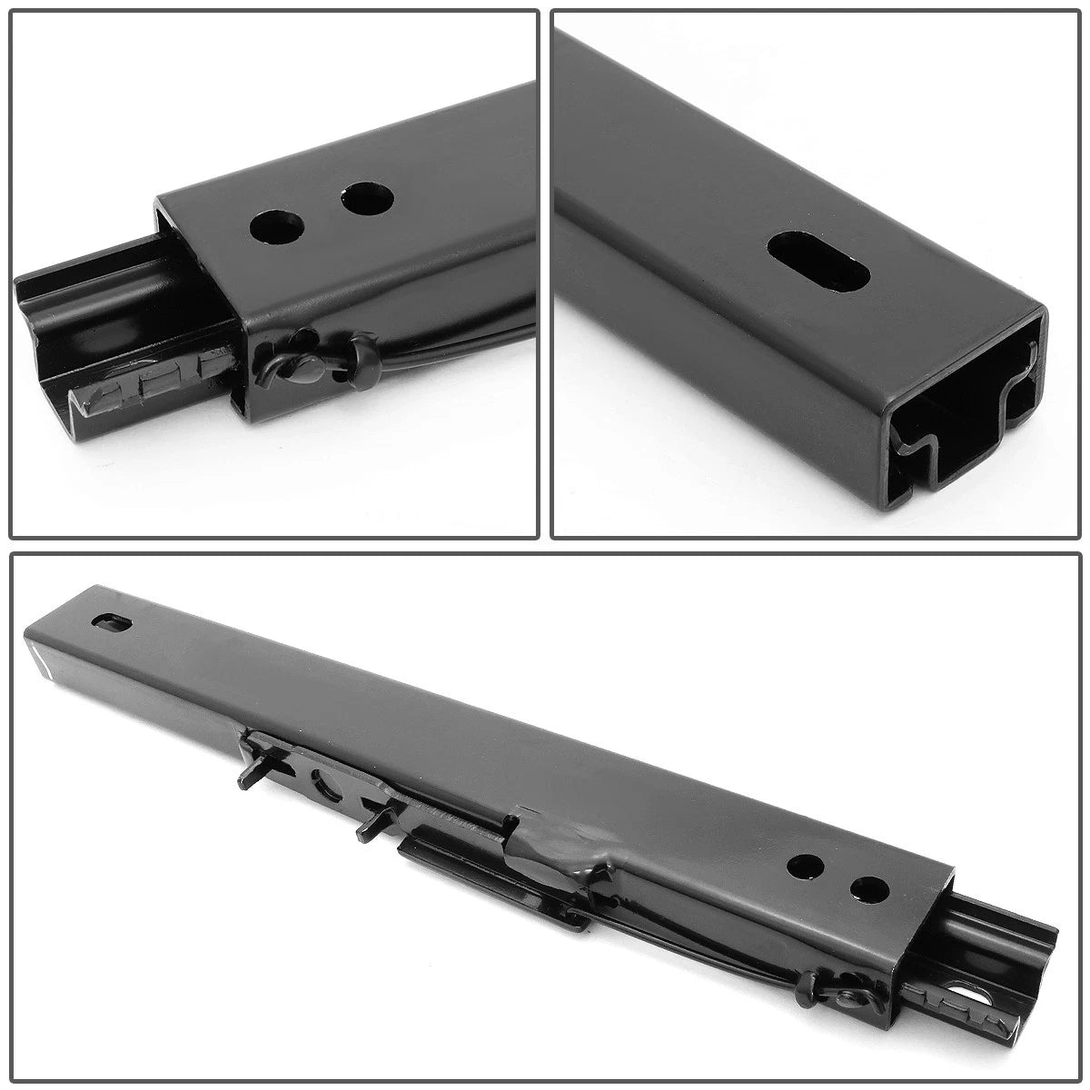 NRG Innovations Dual Lock Racing Seat Base Slider for Universal Fit (SBR-001)