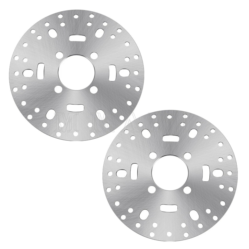 2X Front Brake Disc Rotors for Yamaha Wolverine 350, Kodiak 400, Grizzly 400