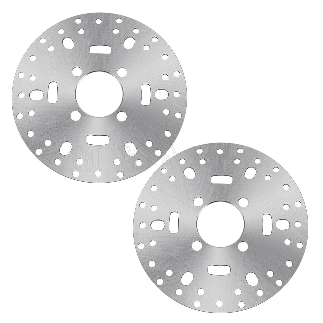 2X Front Brake Disc Rotors for Yamaha Wolverine 350, Kodiak 400, Grizzly 400