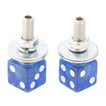 2X M6 Plastic License Plate Frame Screws for Custom Applications