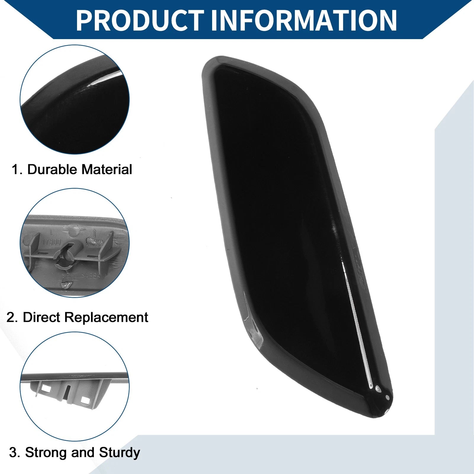 Front Left Washer Nozzle Cover Cap for Honda Civic FB2 FB3 (2012–2013)