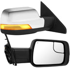 Power W/Signal Mirrors Pair Set for Dodge Ram (2019–2022) Temperature Sensor, BSM