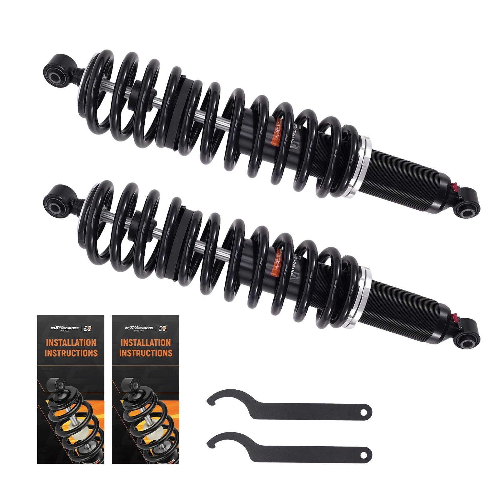 2X Rear Coil-Over Shocks for Polaris ACE 500 2017–2018, ACE 570 2015–2018