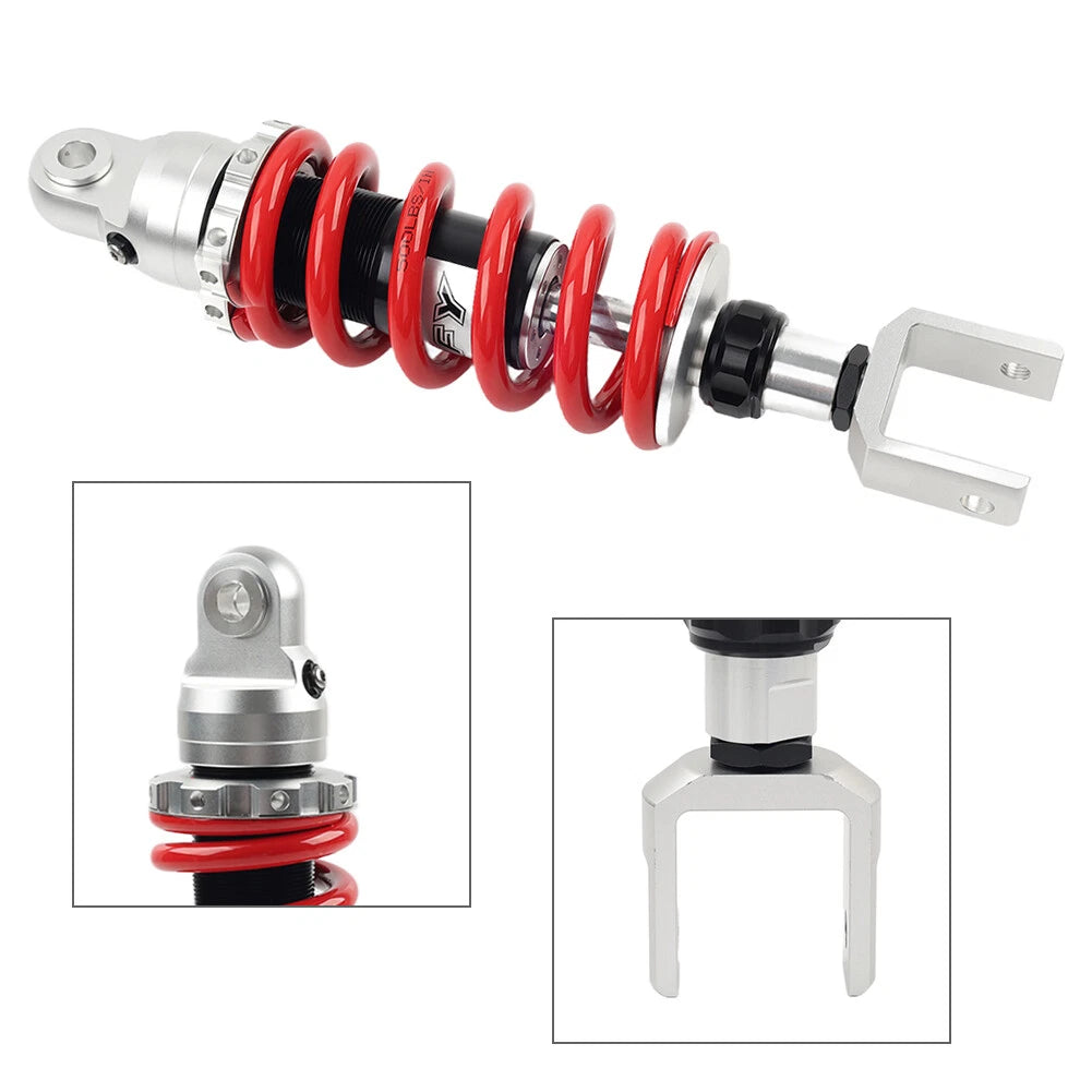 Adjustable 13mm Spring 345mm Shock Absorber for Honda Suzuki ATV