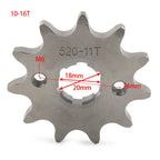 14T Chain Front Sprocket Cog for 125cc-250cc Dirt Pit Bike ATV Go Kart