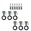 Set of 6 Denso Iridium Spark Plugs & NGK Coil Boots for ATS Canyon Terrain (2013–2019)
