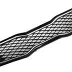 Front Upper Grille Replacement Set for Kia Optima SX (2011-2013) Black Chrome