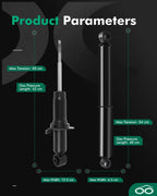 Set of 4 Shock & Struts Assembly Kit for Nissan Xterra (2005–2014)