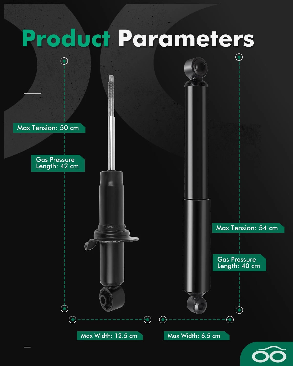 Set of 4 Shock & Struts Assembly Kit for Nissan Xterra (2005–2014)