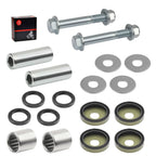 Front Lower A-Arm Bushing Seal Kit & Bolts for Suzuki Z400 LTZ400 (2003–2009)