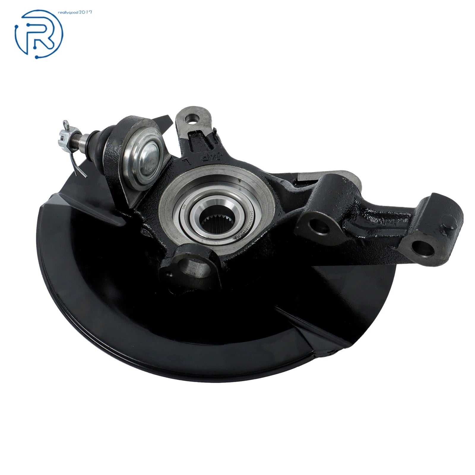 Set of 2 Front Wheel Hub & Bearing Knuckle Assembly for Honda Civic (2003–2005)
