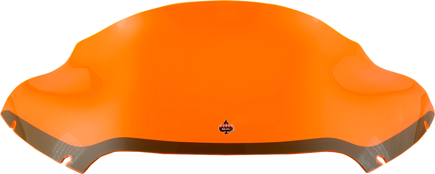 Klock Werks 9" Kolor Flare Windshield for FLTR (KWW-01-0633) - Orange Ice