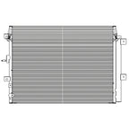 Replacement A/C Condenser Repair Part For 2015-2018 Ford Edge