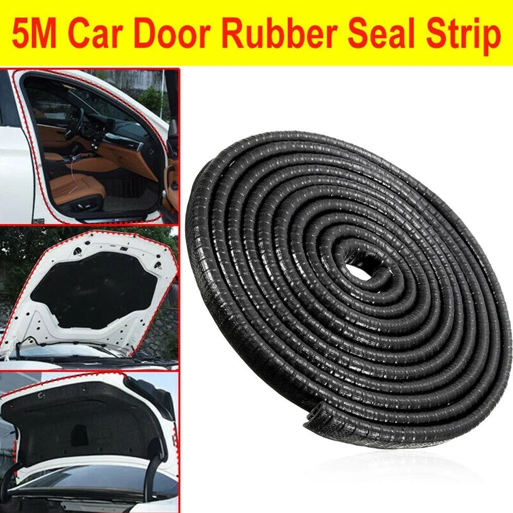 16ft Rubber Seal Trim Molding Strip for All Vehicles (Universal)