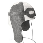 Sauna Hat for Men Pilot Style Felt Lightweight Heat Protection