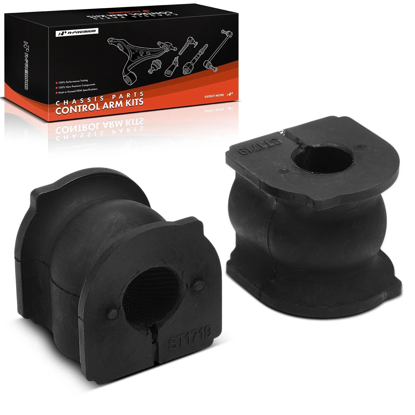 2X Rear Sway Bar Bushings for Honda Civic (2013–2015)