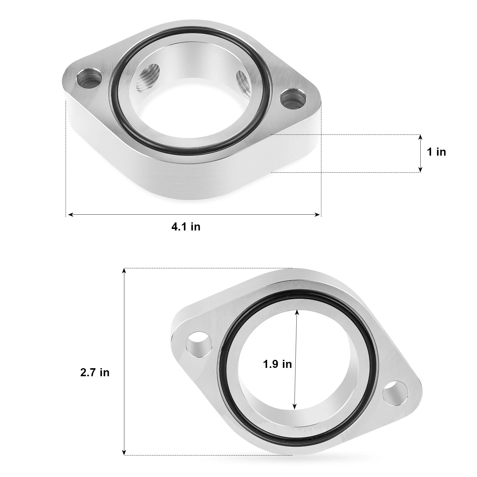 Water Neck Spacer for Brodix HV Series Intake (Compatible)