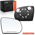 Passenger Manual Mirror Glass for Jeep Cherokee (2014–2023)