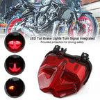 Tail Brake Lights Turn Signal for Yamaha MT-09 MT10 SP (2021–2023) Red