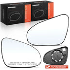 Manual Mirror Glass for Toyota Corolla (2014–2019 Hatchback/Sedan)