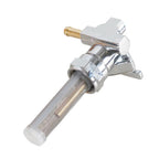 High Flow 90 Degree Chrome Gas Petcock for Harley Gas Tanks (OE 62163-75)