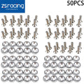 50Pcs Billet Aluminum Fender Washer/Bolt Dress Up Kit for JDM Vehicles