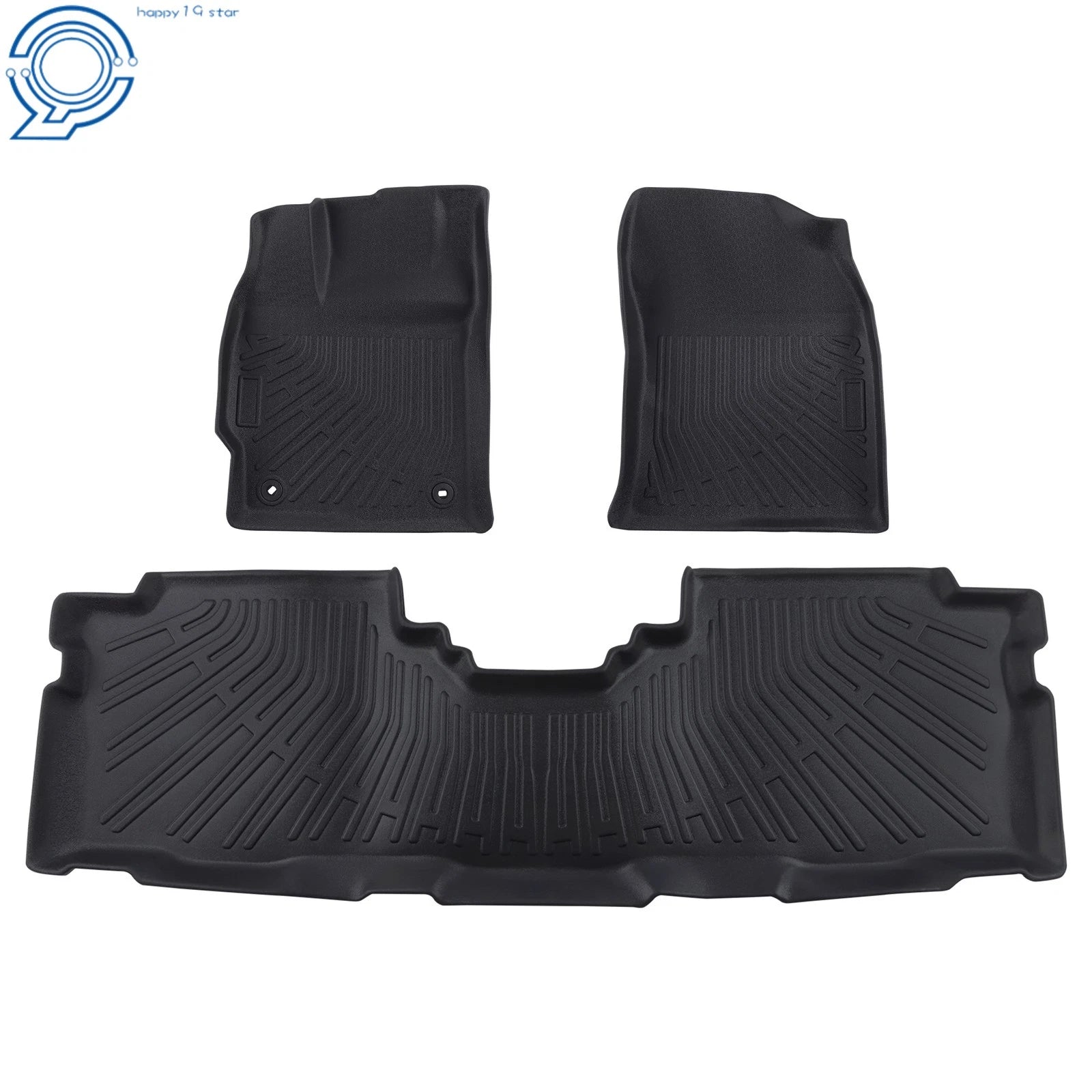 Set of 3 TPE 3D Floor Mats Liner for Toyota Prius V (2012–2017)