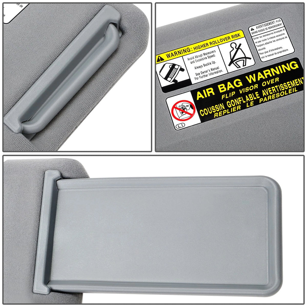 Left Driver Side Sun Visor for Toyota Tacoma (2005–2011)