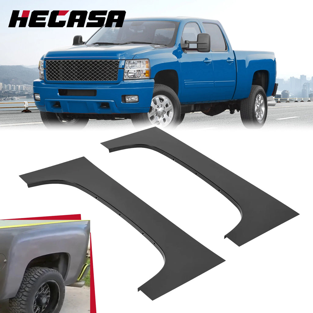 Set of 2 Rear Upper Wheel Arch Repair Panels for Chevy Silverado 1500 (2007–2014)